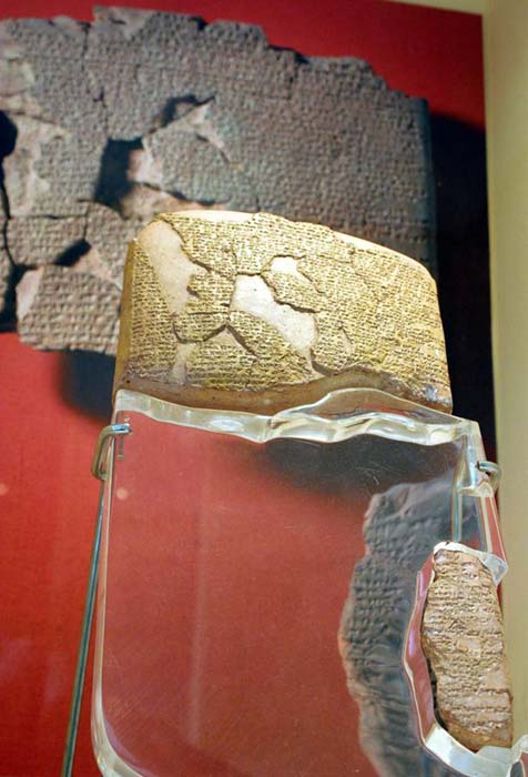 The Treaty of Kadesh, the oldest surviving written peace agreement between two nations.